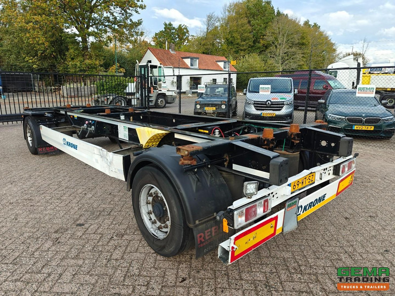 Krone AZ 2-Assen BPW - BDF Systeem - Schijfremmen - Luchtvering - Reboque transportador de contêineres/ Caixa móvel: foto 3 Krone AZ 2-Assen BPW - BDF Systeem - Schijfremmen - Luchtvering - Reboque transportador de contêineres/ Caixa móvel: foto 3