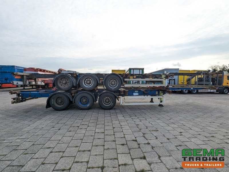 Semireboque transportador de contêineres/ Caixa móvel Krone SD 3-Assen BPW DrumBrakes - All Connections - Package of 2 (O1883): foto 13