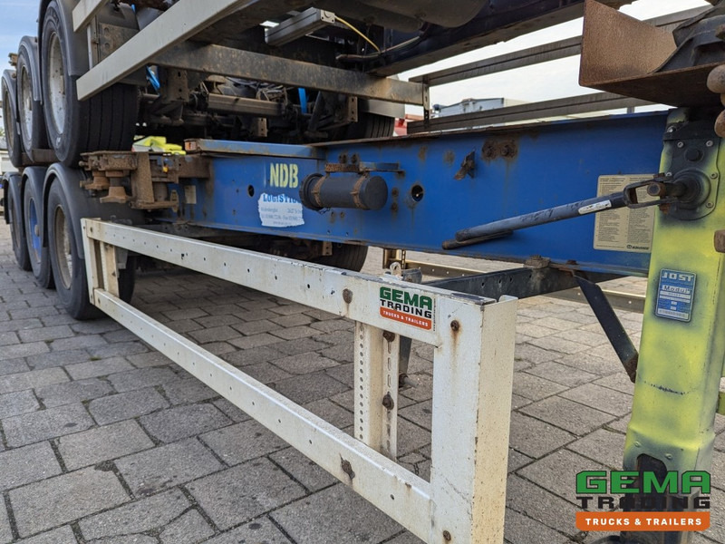 Semireboque transportador de contêineres/ Caixa móvel Krone SD 3-Assen BPW DrumBrakes - All Connections - Package of 2 (O1883): foto 8