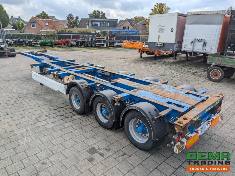 Krone SD27 3-Assen BPW Drumbrakes - 5530KG - All Connections - NOT SLIDING (O2048) - Semireboque transportador de contêineres/ Caixa móvel: foto 4 Krone SD27 3-Assen BPW Drumbrakes - 5530KG - All Connections - NOT SLIDING (O2048) - Semireboque transportador de contêineres/ Caixa móvel: foto 4
