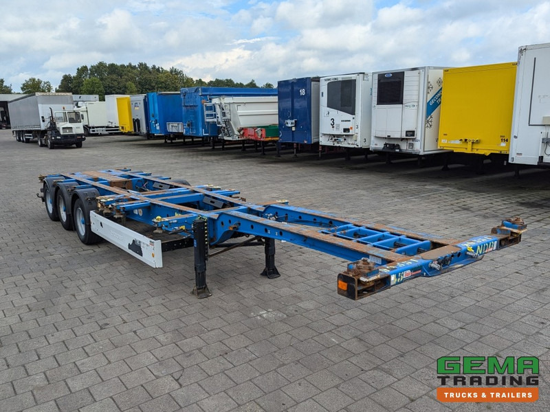 Krone SD27 3-Assen BPW Drumbrakes - 5530KG - All Connections - NOT SLIDING (O2048) - Semireboque transportador de contêineres/ Caixa móvel: foto 3 Krone SD27 3-Assen BPW Drumbrakes - 5530KG - All Connections - NOT SLIDING (O2048) - Semireboque transportador de contêineres/ Caixa móvel: foto 3