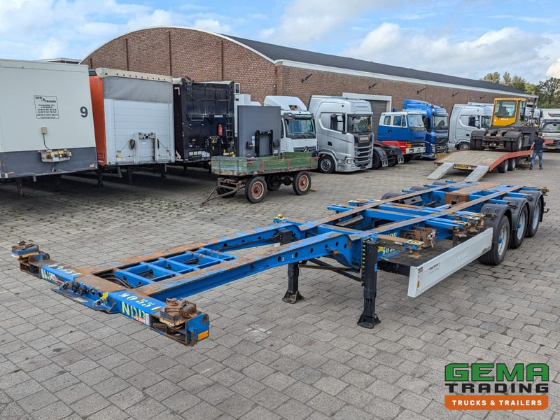 Krone SD27 3-Assen BPW Drumbrakes - 5530KG - All Connections - NOT SLIDING (O2048) - Semireboque transportador de contêineres/ Caixa móvel: foto 2 Krone SD27 3-Assen BPW Drumbrakes - 5530KG - All Connections - NOT SLIDING (O2048) - Semireboque transportador de contêineres/ Caixa móvel: foto 2