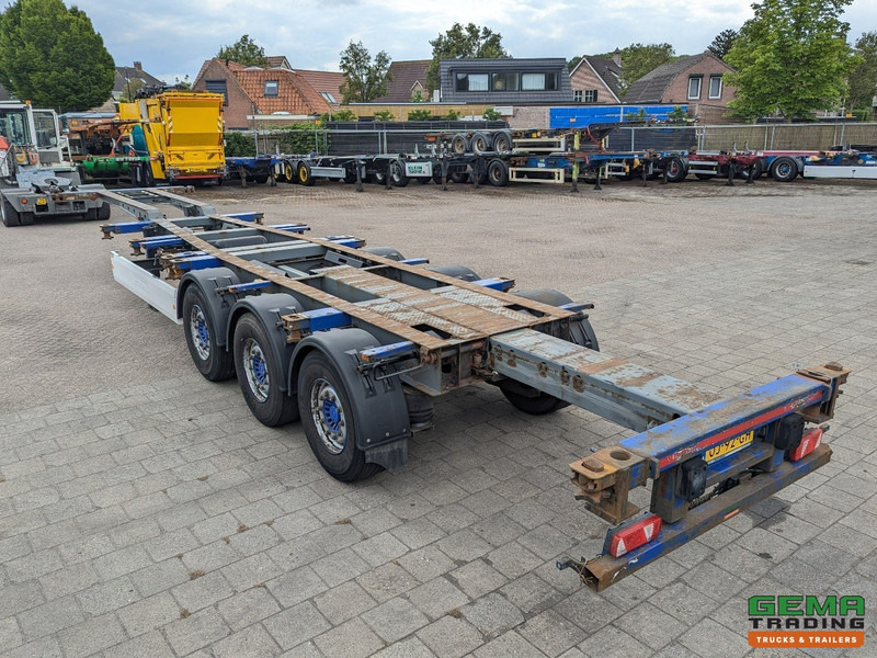 Krone SDC 27 3-Assen SAF - Lift as - Schijfremmen - Achterschuiver - 20 2x20FT/30/40FT - Semireboque transportador de contêineres/ Caixa móvel: foto 5 Krone SDC 27 3-Assen SAF - Lift as - Schijfremmen - Achterschuiver - 20 2x20FT/30/40FT - Semireboque transportador de contêineres/ Caixa móvel: foto 5