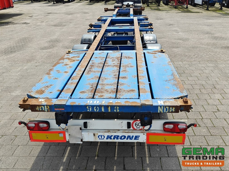 Krone SDC 27 3 assen BPW - DrumBrakes - 5340KG - 2x 20FT 1x 30FT 1x40FT - NL kenteken - Semireboque transportador de contêineres/ Caixa móvel: foto 5 Krone SDC 27 3 assen BPW - DrumBrakes - 5340KG - 2x 20FT 1x 30FT 1x40FT - NL kenteken - Semireboque transportador de contêineres/ Caixa móvel: foto 5