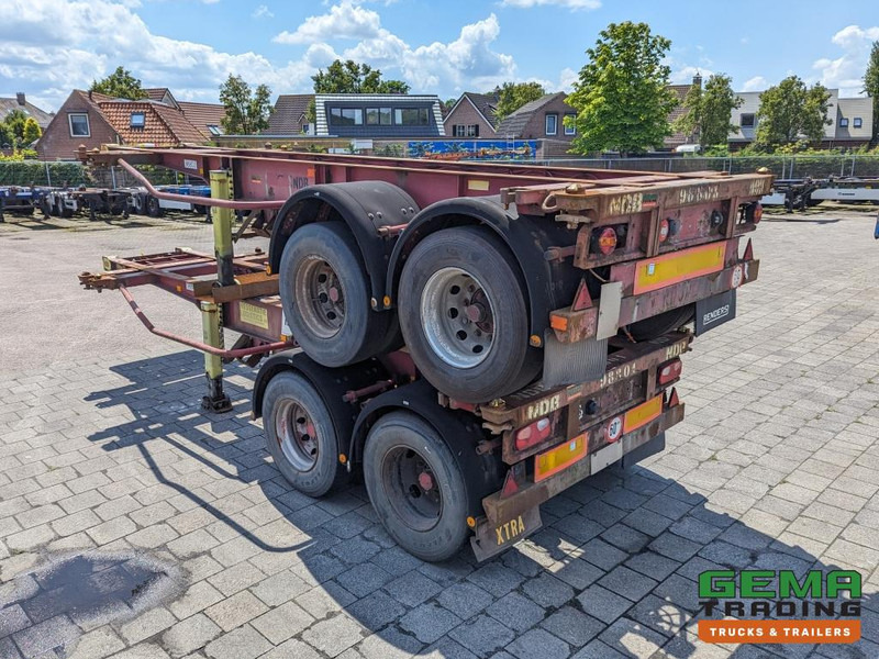 Krone SZC 20FT 2-Assen ROR - STEEL Suspension - DOUBLE tires - DrumBrakes - Semireboque transportador de contêineres/ Caixa móvel: foto 3 Krone SZC 20FT 2-Assen ROR - STEEL Suspension - DOUBLE tires - DrumBrakes - Semireboque transportador de contêineres/ Caixa móvel: foto 3
