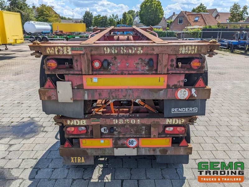 Krone SZC 20FT 2-Assen ROR - STEEL Suspension - DOUBLE tires - DrumBrakes - Semireboque transportador de contêineres/ Caixa móvel: foto 5 Krone SZC 20FT 2-Assen ROR - STEEL Suspension - DOUBLE tires - DrumBrakes - Semireboque transportador de contêineres/ Caixa móvel: foto 5