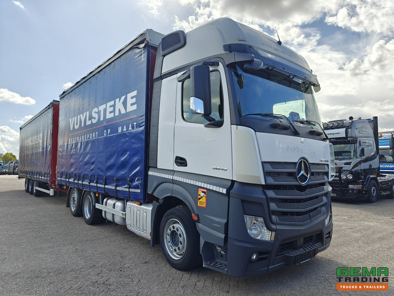 Mercedes-Benz Actros 2645 6x2 Gigaspace Euro6 + 3Axle Trailer -  115m³ VolumeCombi - Dubbele Tanks - Moffet Aansluiting - HH Vloer - SMARTTacho V2 - Caminhão furgão: foto 4 Mercedes-Benz Actros 2645 6x2 Gigaspace Euro6 + 3Axle Trailer -  115m³ VolumeCombi - Dubbele Tanks - Moffet Aansluiting - HH Vloer - SMARTTacho V2 - Caminhão furgão: foto 4
