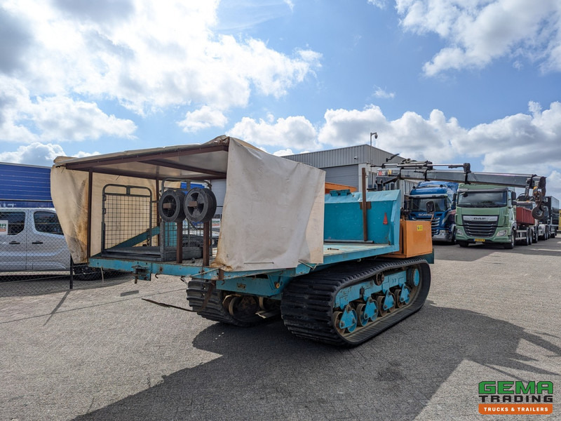 Morooka MST-1100 Rupsdumper / Werktuigdrager - Platte kiepbak + Hiab 026 T3 Kraan - Komatsu 6Cil - Dumper: foto 3 Morooka MST-1100 Rupsdumper / Werktuigdrager - Platte kiepbak + Hiab 026 T3 Kraan - Komatsu 6Cil - Dumper: foto 3