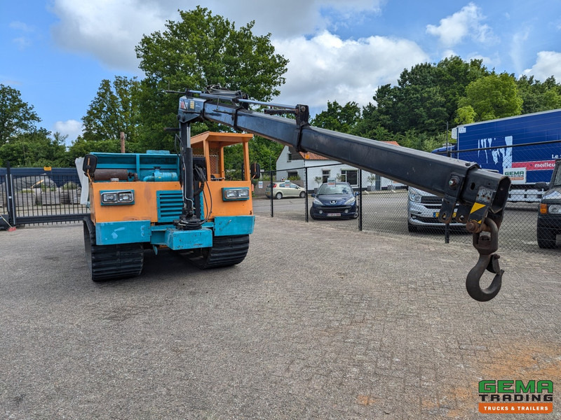 Morooka MST-1100 Rupsdumper / Werktuigdrager - Platte kiepbak + Hiab 026 T3 Kraan - Komatsu 6Cil - Dumper: foto 4 Morooka MST-1100 Rupsdumper / Werktuigdrager - Platte kiepbak + Hiab 026 T3 Kraan - Komatsu 6Cil - Dumper: foto 4
