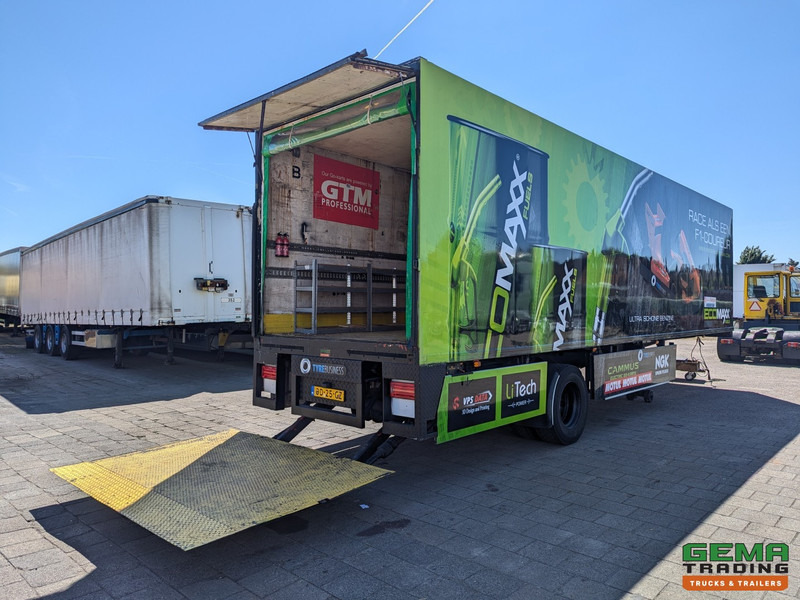 Netam-Fruehauf ONCRK 20 110 1-As SAF - CITY - Geslotenbak 10.45m - Kabel gestuurd - Laadklep 1500kg - Semireboque furgão: foto 1 Netam-Fruehauf ONCRK 20 110 1-As SAF - CITY - Geslotenbak 10.45m - Kabel gestuurd - Laadklep 1500kg - Semireboque furgão: foto 1
