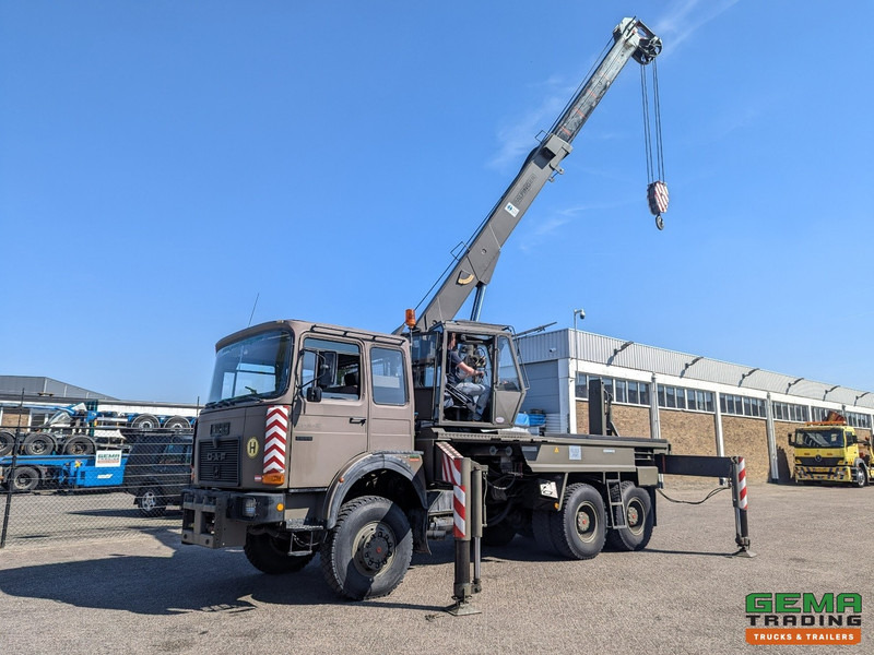 OAF 32.281 6x6 - WSK - Palfinger PK30000T - Naafreductie - 2 Lieren - 59.000KM - Nieuwstaat - Caminhão reboque: foto 1 OAF 32.281 6x6 - WSK - Palfinger PK30000T - Naafreductie - 2 Lieren - 59.000KM - Nieuwstaat - Caminhão reboque: foto 1