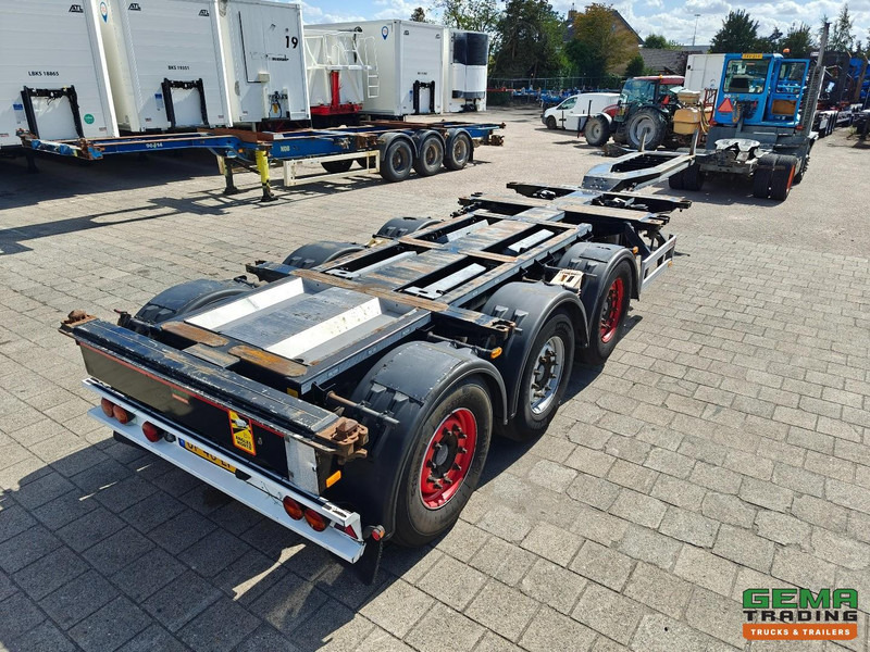 Pacton ET3 3-Assen Valx - MULTI - Schijfremmen - LiftAs - 3x Uitschuifbaar - ADR lekbak - Semireboque transportador de contêineres/ Caixa móvel: foto 2 Pacton ET3 3-Assen Valx - MULTI - Schijfremmen - LiftAs - 3x Uitschuifbaar - ADR lekbak - Semireboque transportador de contêineres/ Caixa móvel: foto 2