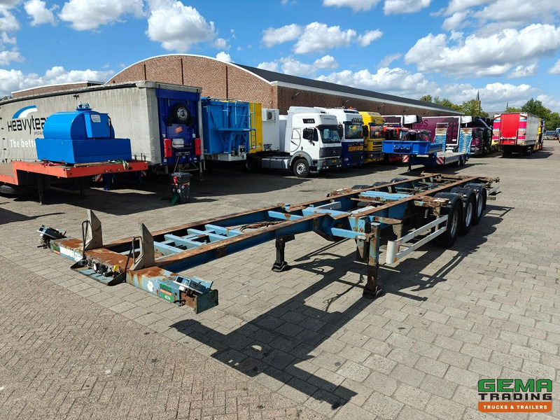 Pacton T3-007 3-Assen SAF - Trommelremmen - Lift As - Vast - Alle Aansluitingen - 4700KG - Semireboque transportador de contêineres/ Caixa móvel: foto 2 Pacton T3-007 3-Assen SAF - Trommelremmen - Lift As - Vast - Alle Aansluitingen - 4700KG - Semireboque transportador de contêineres/ Caixa móvel: foto 2