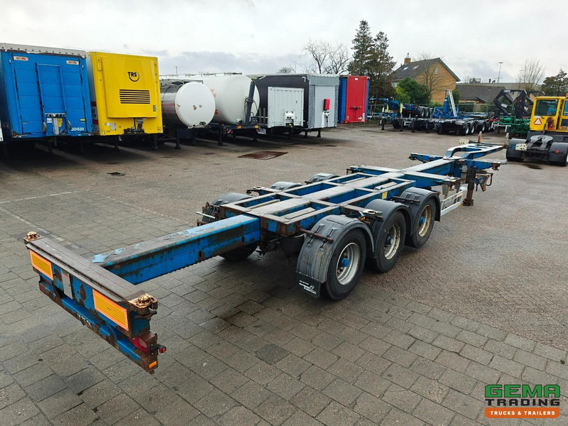 Pacton T3-010 3-Assen BPW - MULTI - Trommelremmen - LiftAs - 3x Uitschuifbaar - 11/2026 APK - Semireboque transportador de contêineres/ Caixa móvel: foto 2 Pacton T3-010 3-Assen BPW - MULTI - Trommelremmen - LiftAs - 3x Uitschuifbaar - 11/2026 APK - Semireboque transportador de contêineres/ Caixa móvel: foto 2