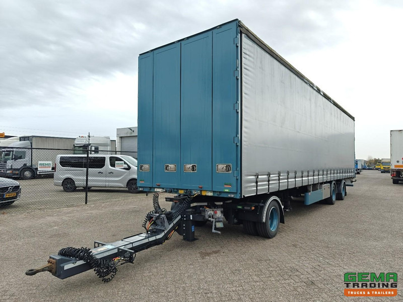 Pacton Trailers TBD.232 12.2m + DXX.110 Dolly (2022) - 2-Assen SAF 10T - Schuifzeilen - StuurAs (Tridec) - Doorlaad Systeem - LZV combi - Reboque de lona: foto 1 Pacton Trailers TBD.232 12.2m + DXX.110 Dolly (2022) - 2-Assen SAF 10T - Schuifzeilen - StuurAs (Tridec) - Doorlaad Systeem - LZV combi - Reboque de lona: foto 1