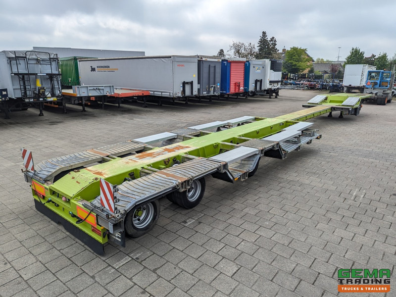RECKER SANH TIEFLADER SPEZIAL Dieplader - 3-StuurAssen - Afstandbediening - Uitschuifbaar - HydraulischVerbreedbaar - Wielkuipen - ZZ kenteken - Semireboque baixa: foto 1 RECKER SANH TIEFLADER SPEZIAL Dieplader - 3-StuurAssen - Afstandbediening - Uitschuifbaar - HydraulischVerbreedbaar - Wielkuipen - ZZ kenteken - Semireboque baixa: foto 1
