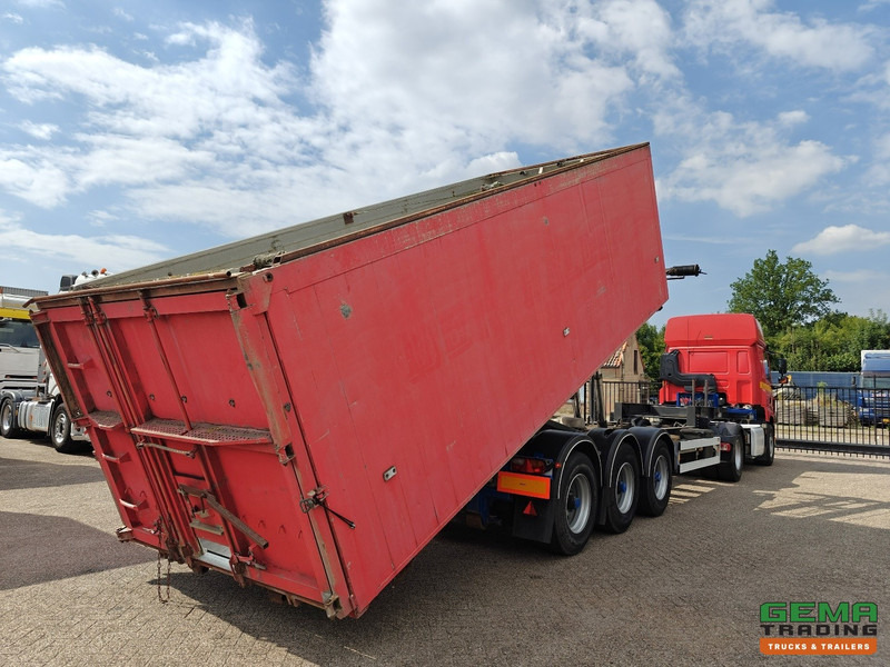 Renders 12.27NA 3-Assen BPW - SteilLader - Kabelsysteem 30T - Kipper - AluContainer 33m³ - Draadloze Afstandsbediening - Semireboque transportador de contêineres/ Caixa móvel: foto 2 Renders 12.27NA 3-Assen BPW - SteilLader - Kabelsysteem 30T - Kipper - AluContainer 33m³ - Draadloze Afstandsbediening - Semireboque transportador de contêineres/ Caixa móvel: foto 2