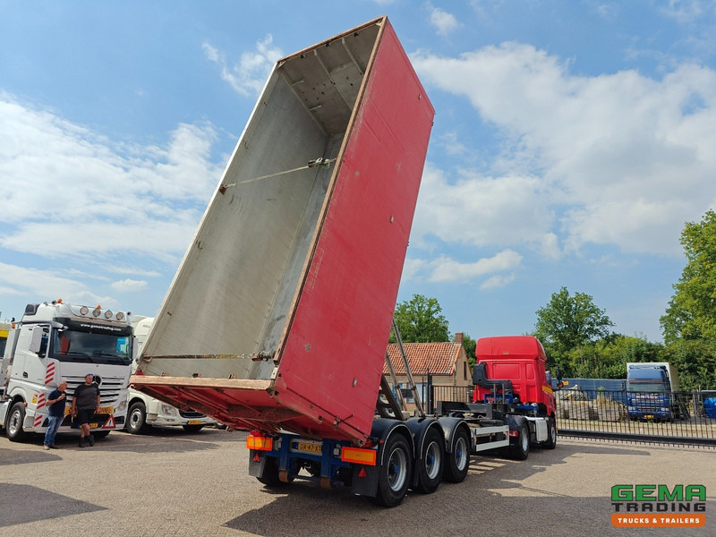 Renders 12.27NA 3-Assen BPW - SteilLader - Kabelsysteem 30T - Kipper - AluContainer 33m³ - Draadloze Afstandsbediening - Semireboque transportador de contêineres/ Caixa móvel: foto 3 Renders 12.27NA 3-Assen BPW - SteilLader - Kabelsysteem 30T - Kipper - AluContainer 33m³ - Draadloze Afstandsbediening - Semireboque transportador de contêineres/ Caixa móvel: foto 3