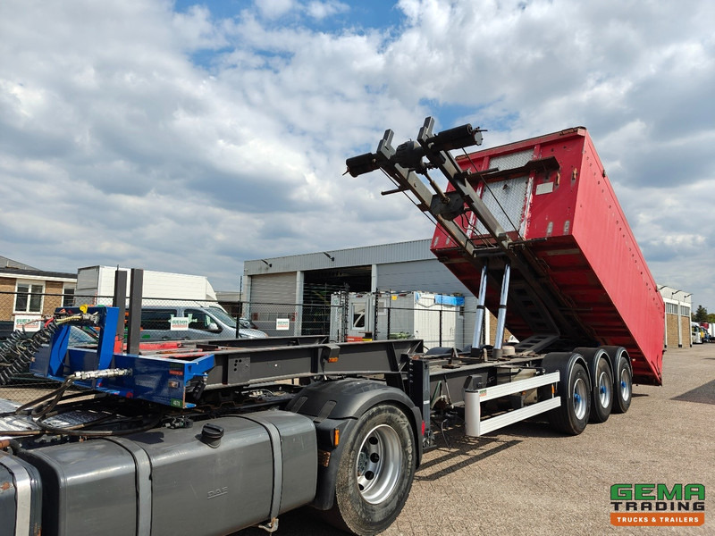 Renders 12.27NA 3-Assen BPW - SteilLader - Kabelsysteem 30T - Kipper - AluContainer 33m³ - Draadloze Afstandsbediening - Semireboque transportador de contêineres/ Caixa móvel: foto 5 Renders 12.27NA 3-Assen BPW - SteilLader - Kabelsysteem 30T - Kipper - AluContainer 33m³ - Draadloze Afstandsbediening - Semireboque transportador de contêineres/ Caixa móvel: foto 5