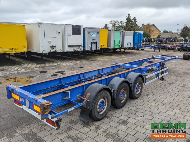 Renders ROC 12.27 CC 3-Assen MB Discbrakes - 4940KG - 2x20FT 1x40FT - FLAT (O2058) - Semireboque transportador de contêineres/ Caixa móvel: foto 1 Renders ROC 12.27 CC 3-Assen MB Discbrakes - 4940KG - 2x20FT 1x40FT - FLAT (O2058) - Semireboque transportador de contêineres/ Caixa móvel: foto 1