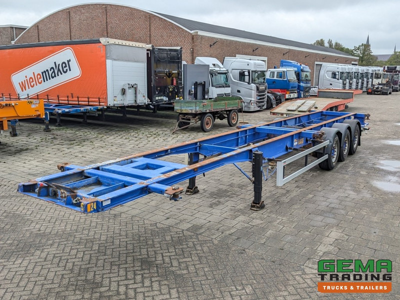 Renders ROC 12.27 CC 3-Assen MB Discbrakes - 4940KG - 2x20FT 1x40FT - FLAT (O2058) - Semireboque transportador de contêineres/ Caixa móvel: foto 2 Renders ROC 12.27 CC 3-Assen MB Discbrakes - 4940KG - 2x20FT 1x40FT - FLAT (O2058) - Semireboque transportador de contêineres/ Caixa móvel: foto 2