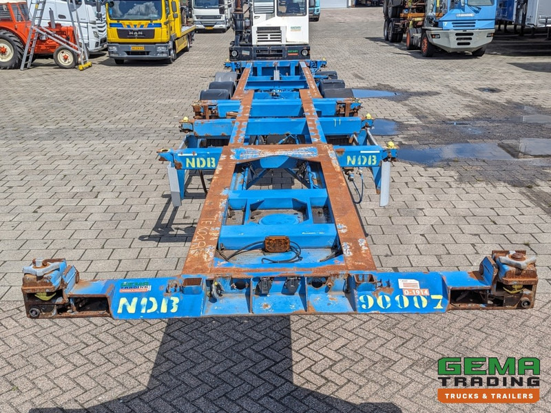 Semireboque transportador de contêineres/ Caixa móvel Renders ROC 12.27 CC 3-Assen MB- Lift- Axle - Discbrakes - All Connections - 5210kg (O1914): foto 8