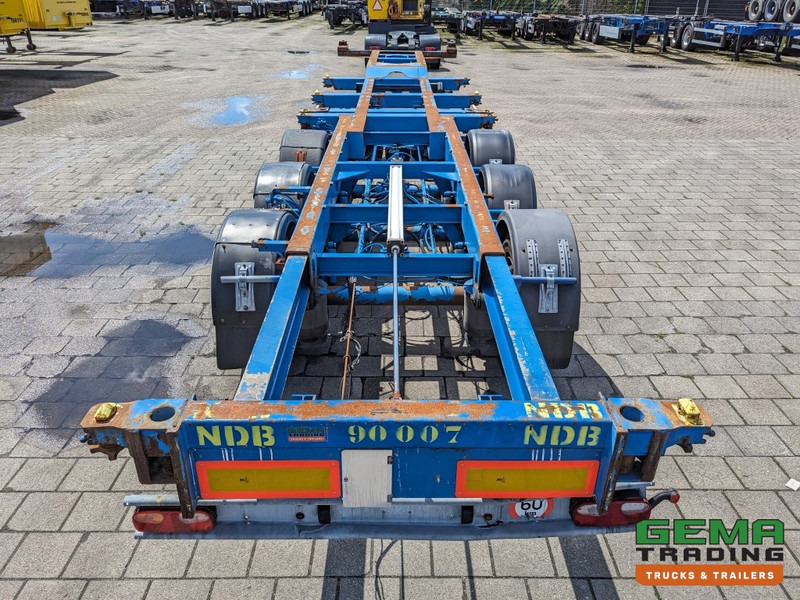 Semireboque transportador de contêineres/ Caixa móvel Renders ROC 12.27 CC 3-Assen MB- Lift- Axle - Discbrakes - All Connections - 5210kg (O1914): foto 6