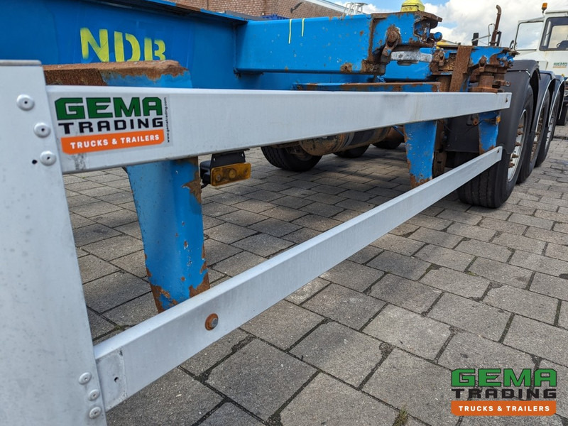 Semireboque transportador de contêineres/ Caixa móvel Renders ROC 12.27 CC 3-Assen MB- Lift- Axle - Discbrakes - All Connections - 5210kg (O1914): foto 13