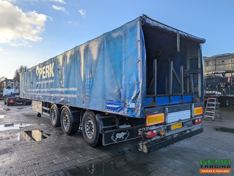 Samro ST39WGWE 12.9M 3-Assen BPW - SchuifKap - Lift/Stuur-as - HH Vloer - Bokken - Rongen - Semi-reboque de lona: foto 4 Samro ST39WGWE 12.9M 3-Assen BPW - SchuifKap - Lift/Stuur-as - HH Vloer - Bokken - Rongen - Semi-reboque de lona: foto 4