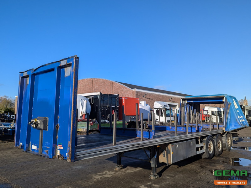 Samro ST39WGWE 12.9M 3-Assen BPW - SchuifKap - Lift/Stuur-as - HH Vloer - Bokken - Rongen - Semi-reboque de lona: foto 1 Samro ST39WGWE 12.9M 3-Assen BPW - SchuifKap - Lift/Stuur-as - HH Vloer - Bokken - Rongen - Semi-reboque de lona: foto 1
