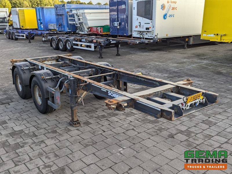 Schmitz Cargobull SCF 20 2-Assen BPW DrumBrakes - 20FT Connection - 2419KG (O2060) - Semireboque transportador de contêineres/ Caixa móvel: foto 3 Schmitz Cargobull SCF 20 2-Assen BPW DrumBrakes - 20FT Connection - 2419KG (O2060) - Semireboque transportador de contêineres/ Caixa móvel: foto 3
