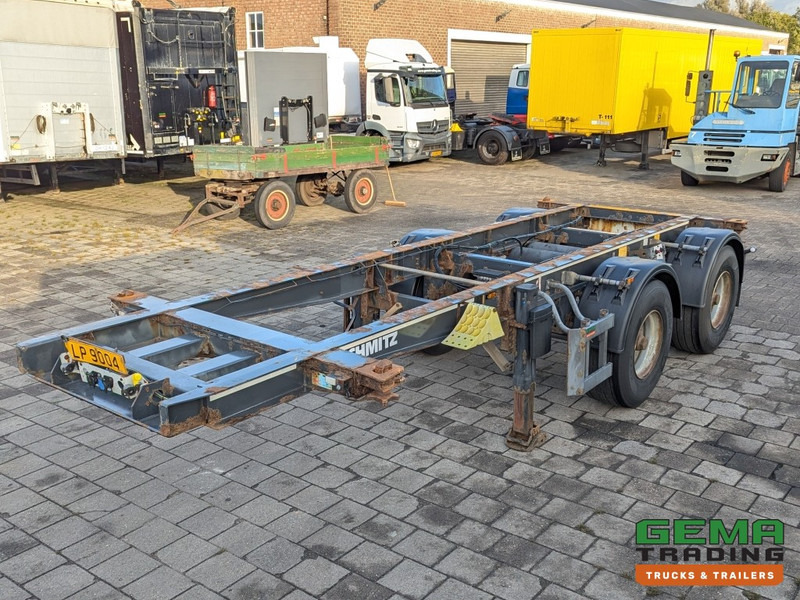 Schmitz Cargobull SCF 20 2-Assen BPW DrumBrakes - 20FT Connection - 2419KG (O2060) - Semireboque transportador de contêineres/ Caixa móvel: foto 1 Schmitz Cargobull SCF 20 2-Assen BPW DrumBrakes - 20FT Connection - 2419KG (O2060) - Semireboque transportador de contêineres/ Caixa móvel: foto 1