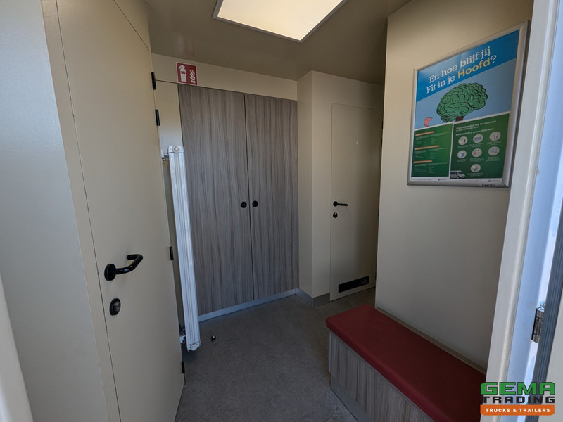 Latre OPF/1SA/19/00 1-Assige KantoorTrailer / MobileHome - Airco's - Toilet - Generator - Standkachel - 11/2025APK - Semireboque: foto 4 Latre OPF/1SA/19/00 1-Assige KantoorTrailer / MobileHome - Airco's - Toilet - Generator - Standkachel - 11/2025APK - Semireboque: foto 4