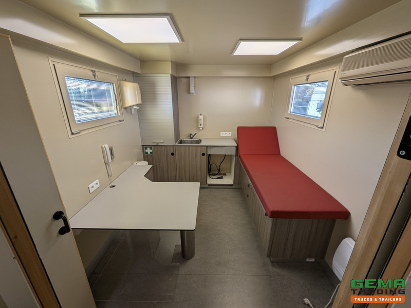 Latre OPF/1SA/19/00 1-Assige KantoorTrailer / MobileHome - Airco's - Toilet - Generator - Standkachel - 11/2025APK - Semireboque: foto 3 Latre OPF/1SA/19/00 1-Assige KantoorTrailer / MobileHome - Airco's - Toilet - Generator - Standkachel - 11/2025APK - Semireboque: foto 3