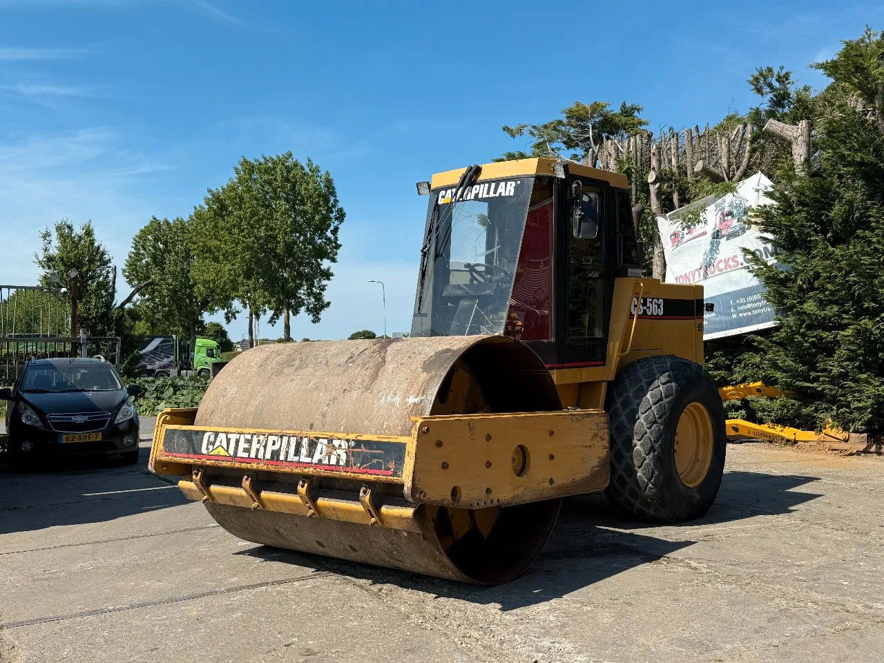 CAT Caterpillar CS 563 Roller with vibration - Compactador: foto 2 CAT Caterpillar CS 563 Roller with vibration - Compactador: foto 2