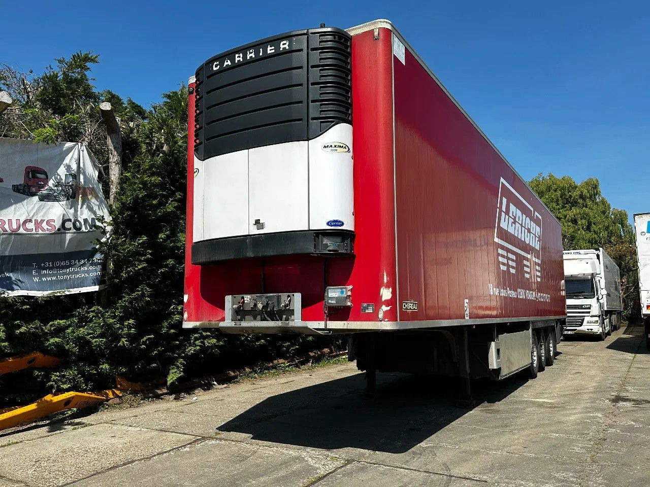 Chereau Frigo Carier Maxima 1300 3 axle 7CM Side H2.70 - Semireboque frigorífico: foto 1 Chereau Frigo Carier Maxima 1300 3 axle 7CM Side H2.70 - Semireboque frigorífico: foto 1