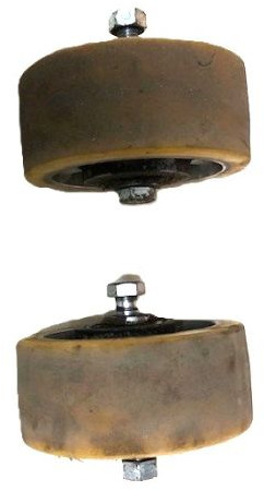 Castor wheel for Caterpillar NPV20N2 - Direcção de Equipamento de movimentação: foto 1 Castor wheel for Caterpillar NPV20N2 - Direcção de Equipamento de movimentação: foto 1