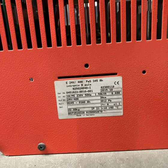 Sistema elétrico de Equipamento de movimentação Hawker 24V/40A: foto 6