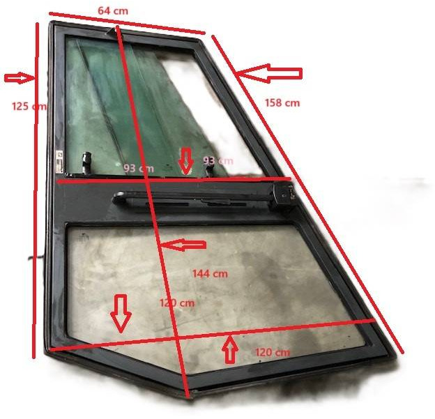 Left door for Linde H60-80, Series 396 - Porta e peças de Equipamento de movimentação: foto 1 Left door for Linde H60-80, Series 396 - Porta e peças de Equipamento de movimentação: foto 1