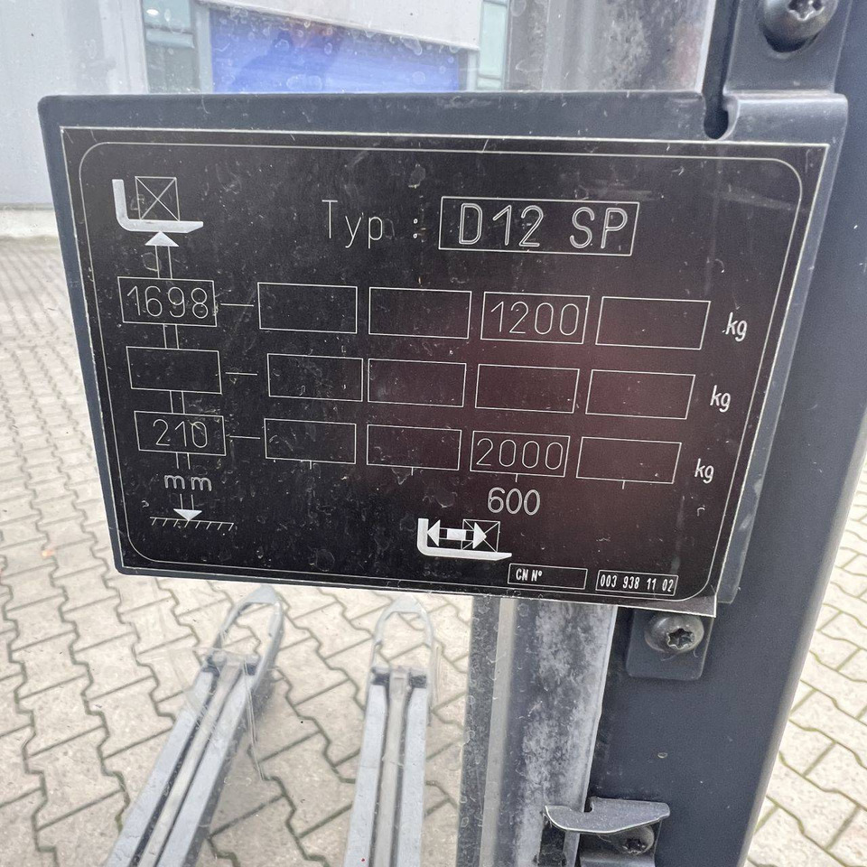 Stacker Linde D12SP (133): foto 16