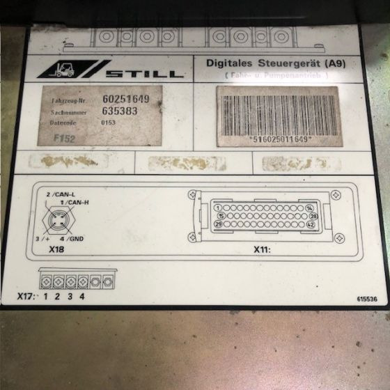 Motor controller for Still - Centralina electrónica de Equipamento de movimentação: foto 3 Motor controller for Still - Centralina electrónica de Equipamento de movimentação: foto 3