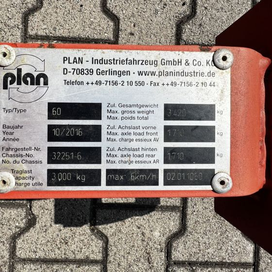 Plan Type 60-3.000 - Reboque plataforma/ Caixa aberta: foto 2 Plan Type 60-3.000 - Reboque plataforma/ Caixa aberta: foto 2