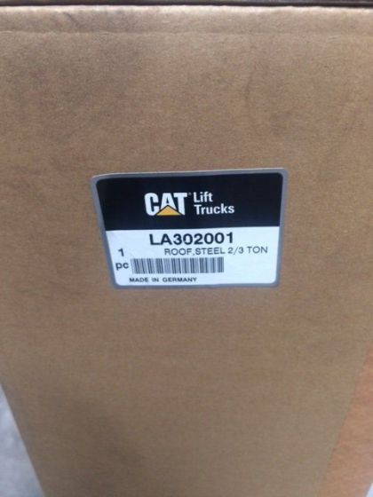 Roof, steel for Caterpillar 2/3 Ton - Cabine e interior de Equipamento de movimentação: foto 2 Roof, steel for Caterpillar 2/3 Ton - Cabine e interior de Equipamento de movimentação: foto 2