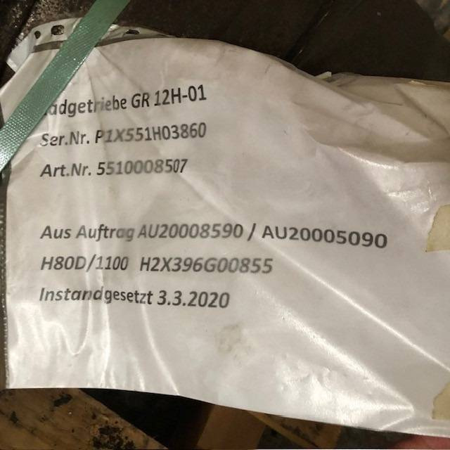 Service Unit GR12H-01 for Linde - Transmissão de Equipamento de movimentação: foto 5 Service Unit GR12H-01 for Linde - Transmissão de Equipamento de movimentação: foto 5