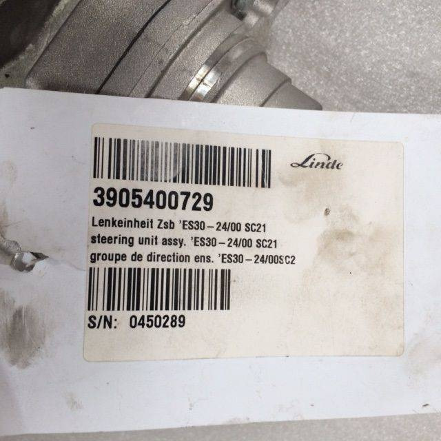 Direcção de Equipamento de movimentação nuevo Steering unit ES30-24/00SC21 for Linde /1110/: foto 8
