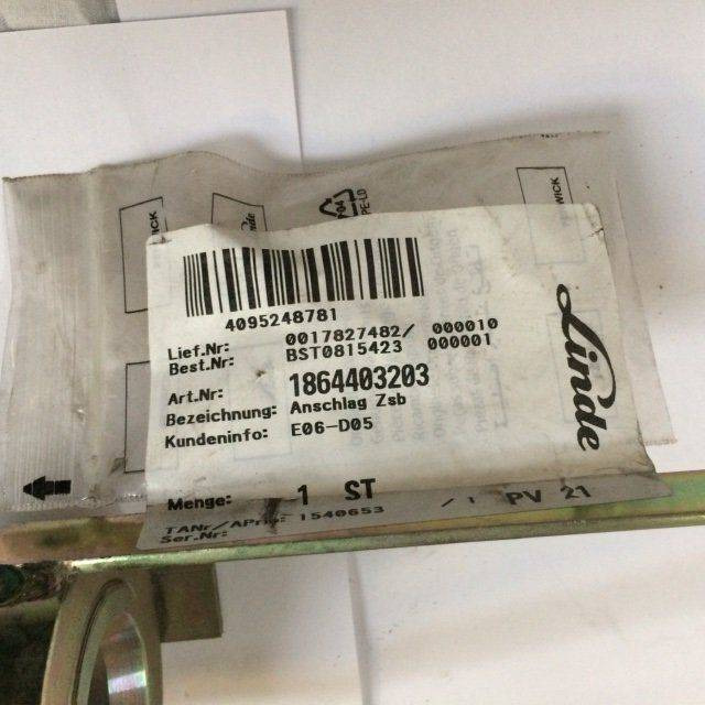 Stop assy for Linde - Cilindro hidráulico de Equipamento de movimentação: foto 4 Stop assy for Linde - Cilindro hidráulico de Equipamento de movimentação: foto 4