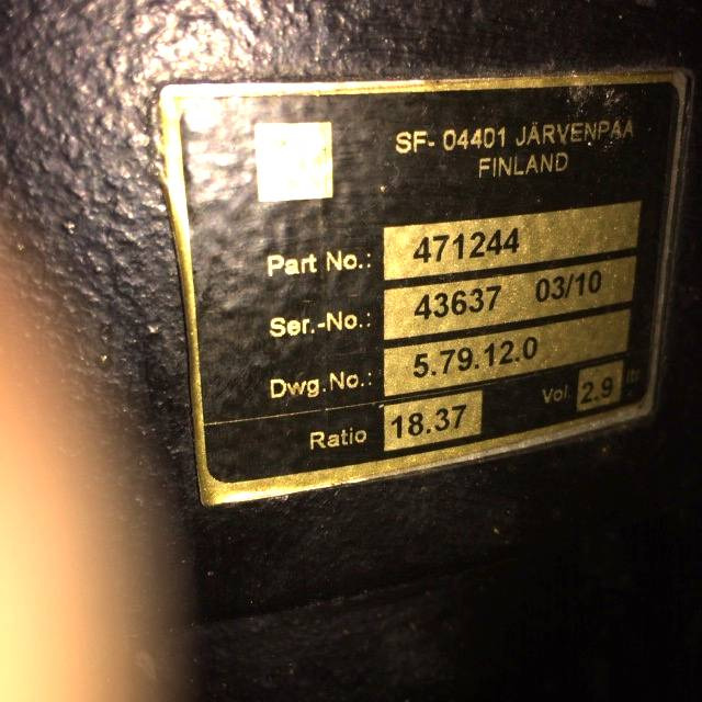 Transmission Caterpillar NR16N - Transmissão de Equipamento de movimentação: foto 3 Transmission Caterpillar NR16N - Transmissão de Equipamento de movimentação: foto 3