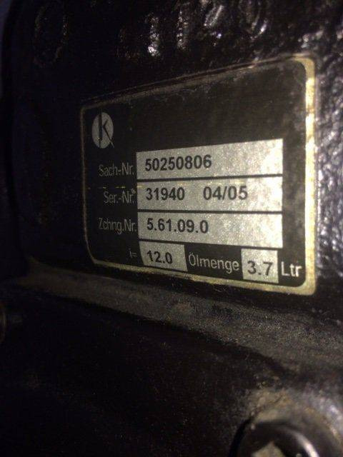 Transmission for Jungheinrich ESE-530 - Transmissão de Equipamento de movimentação: foto 4 Transmission for Jungheinrich ESE-530 - Transmissão de Equipamento de movimentação: foto 4