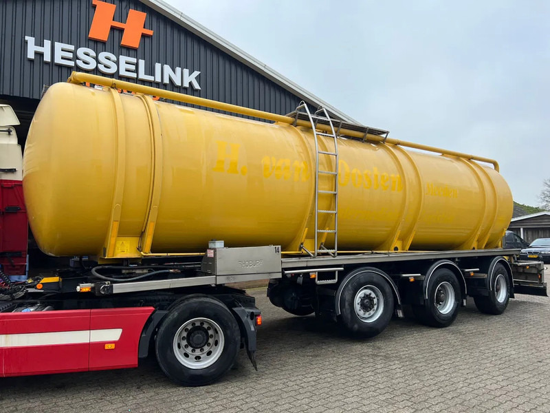 Burg 36m3 Mestoplegger Geijkte weging Bemonstering 2x stuuras - Semirreboque tanque: foto 1 Burg 36m3 Mestoplegger Geijkte weging Bemonstering 2x stuuras - Semirreboque tanque: foto 1