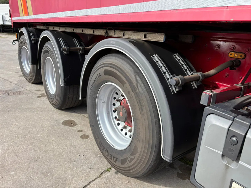 Semireboque basculante Carnehl 60m3 10 tons assen Bietenrek&Klep/deuren Stuuras Liftas Nieuwe APK!: foto 7